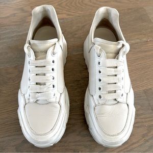 Alexander McQueen white oversized sneaker 36.5